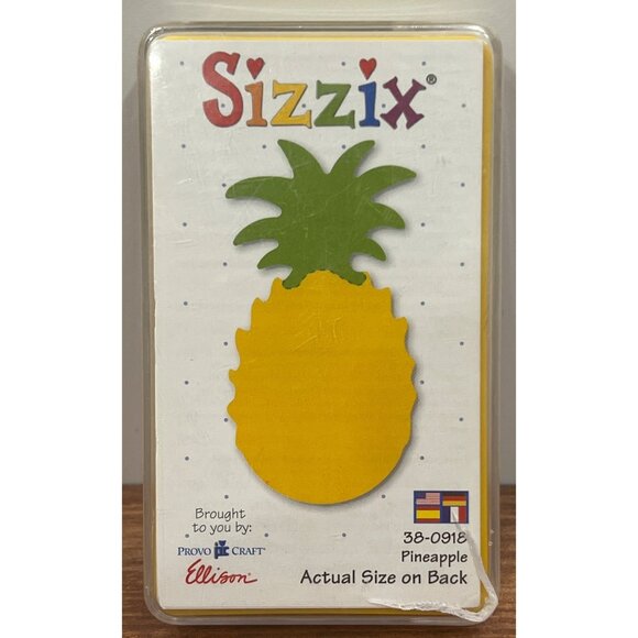 RARE NEW Sizzix 38-0918 Pineapple Die Cut Tool - Picture 1 of 3
